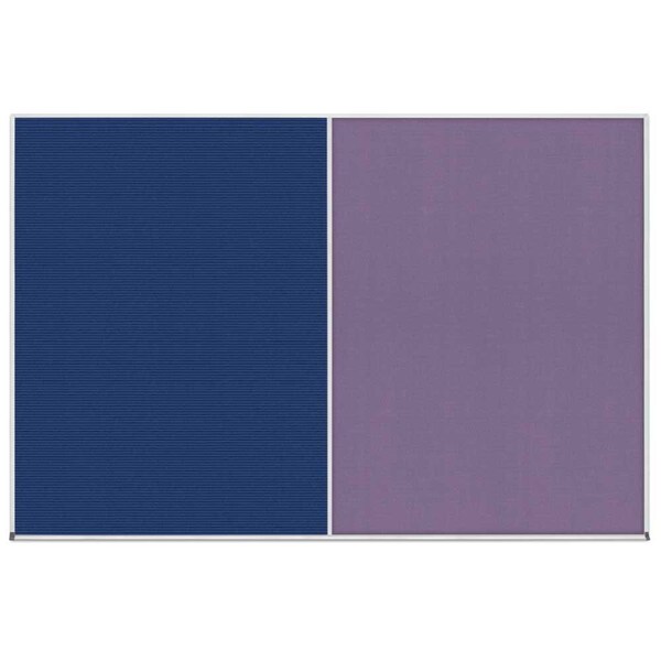United Visual Products Enclosed Corkboard, 1 Door, 24"x36", 4" Fra UV3408-BRONZE-PEARL - main